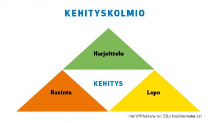 Kehityskolmio auttaa vauva arjen kanssa toimeentulemista